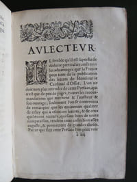 LETTRES DE  L' ILLUSTRISSIME  ET  REVERENDISSIME  CARDINAL  D'  OSSAT  EVEQUE  DE BAYEUX  AU  ROY  HENRY  LE GRAND  ET  A MONSIEUR  DE  VILLEROY   depuis l' année  MDXCIV jusques à l' année   MDCIIII        1er  vol. seul 