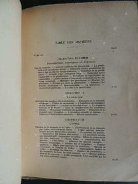 LA PROSTITUTION EN EUROPE Edition française et préface par H. Minod . FLEXNER Abraham