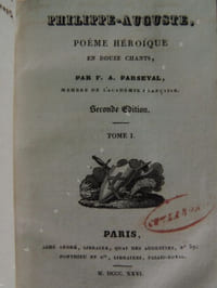 PHILIPPE - AUGUSTE   poème   héroïque   en   douze  chants