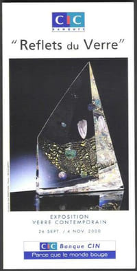 Reflets du Verre. Exposition Verre contemporain.
