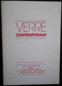 Verre contemporain.