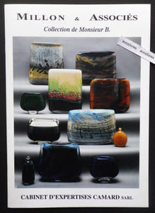 Collection de Monsieur B. : Céramiques et Verreries de 1880 à 1980. 