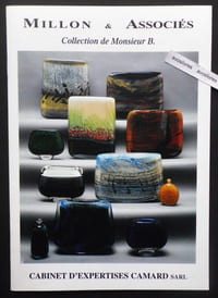 Collection de Monsieur B. : Céramiques et Verreries de 1880 à 1980.