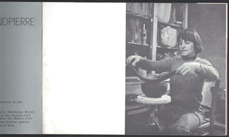 Cet été à Dieulefit. . . Argile et mille feux. . [CERAMIQUE CONTEMPORAINE]. - CATALOGUE D'EXPOSITION, années 70. -  