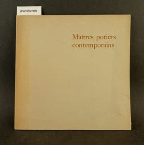 Maîtres potiers contemporains. 