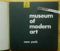 The Museum of Modern Art New York. Il Museo d’Arte Moderna di New York. . [DESIGN]. - Rare monographie sur le MoMA de New York et ses collections de ...