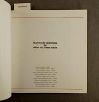 CERAMIQUE CONTEMPORAINE. Exposition organisée par la Maison des Métiers d’Art Français, à la Bibliothèque Forney, Paris, du 16 novembre 1978 au 27 janvier 1979.