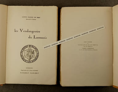 Les Vendangeoirs du Laonnois. -