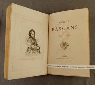 Madame Bascans 1801-1878. -