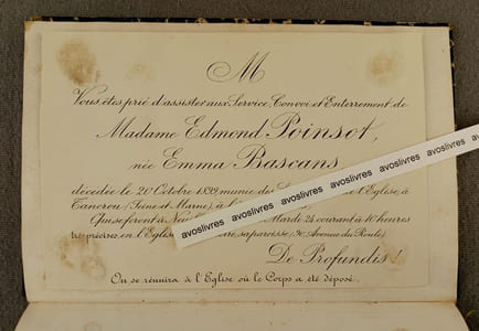 Madame Bascans 1801-1878. -