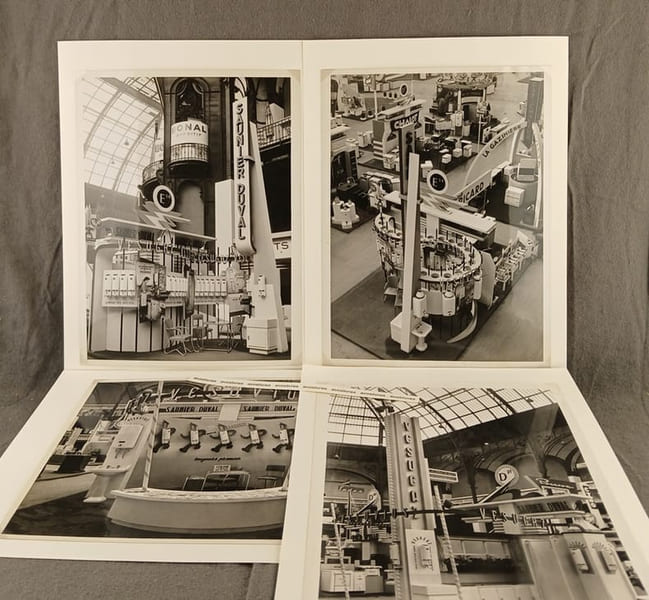 REPORTAGE PHOTOGRAPHIQUE : [SAUNIER-DUVAL au Salon des Arts m&eacute;nagers, Grand Palais, Paris, 1952]. -. [SALON DES ARTS MENAGERS]. [GRAND PALAIS PARIS]. ...
