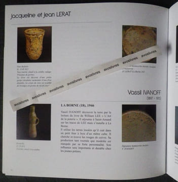 Potiers de grès. Sceaux et signatures de 1941 à 1985. . [CERAMIQUE CONTEMPORAINE]. - OUVRAGE DE REFERENCE, 2010. -  GOUDENHOOFT, Denis. 