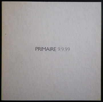 Emmanuel Babled. Primaire 9. 9. 99 ou microcosme. . [BABLED]. Catalogue d'exposition, 1999. -  