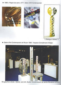 Jean-Pierre Umbdenstock (1950-2011). Et je te soufflerai un vase dansant.