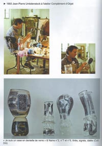 Jean-Pierre Umbdenstock (1950-2011). Et je te soufflerai un vase dansant.