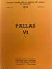 PALLAS . VI. Fascicule 3.. FACULTE DES LETTRES DE TOULOUSE