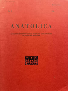 LA GRECE D'ASIE ET L'ANATOLIE DU 8° AU 6° SIECLE AVANT JESUS CHRIST.