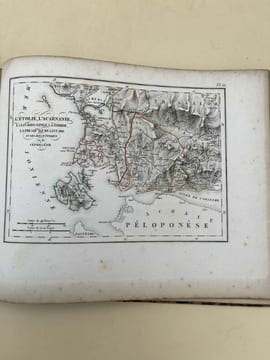 Voyage du jeune Anacharsis en Grèce. 7 volumes + Atlas. BARTHELEMY Abbé