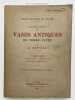 Catalogue des vases antiques de terre cuite  . POTTIER E 