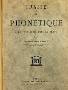Traité de phonétique