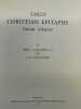 Early Christian epitaphs from Athens . CREAGHAN John S - RAUBITSCHEK A.E.