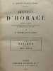 Oeuvres d'Horace. Texte latin. Satires. . HORACE 