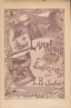 Lamalou les Bains et ses environs. MONTBARD L. B. de