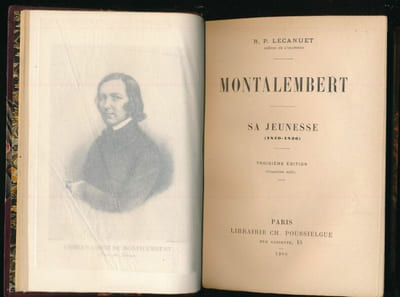 Montalembert. Sa jeunesse (1810 - 1836)