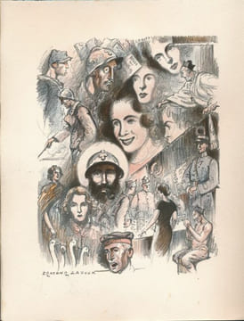 Le cabaret de la belle femme. DORGELES Roland - JALOUX Edmond