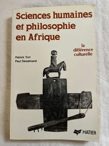 Sciences huaines et philosophie en Afrique. La différence culturelle.