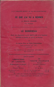 Appel au pays. Vérité, justice, patrie