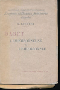 Babet l'empoisonneuse ou l'empoisonnée
