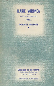 Ilarie Voronca. Poèmes inédits