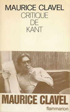 Critique de Kant. CLAVEL Maurice