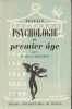 Psychologie du premier âge. BERGERON Docteur Marcel