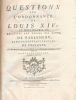 Questions sur l'ordonnance de Louis XIV, du mois d'avril 1667 relatives aux usages des cours de Parlement, et principalement de celui de Toulouse. ...