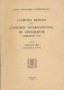 Comptes rendus du Congrès International de Géographie. Lisbonne 1949. Collectif