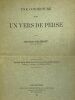 Une conjecture sur un vers de Perse. VOLFGRAFF Wilhelm 