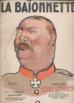 La baïonnette.14. Leurs officiers. LA BAIONNETTE