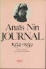 Journal. 2. 1934 - 1939. Anaïs NIN 