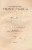 Fruticetum Vilmorinianum. Catalogus Primarius . Maurice L de VILMORIN 