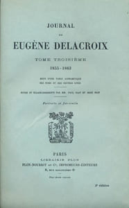 Journal de Eugène Delacroix