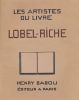 Les artistes du livre. Lobel-Riche. Gabriel BOISSY - LOBEL-RICHE 