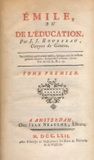 Emile, ou de l'Education par J.J..... Jean-Jacques ROUSSEAU 