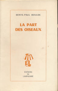 La part des oiseaux