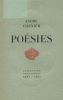 Poésies. CHENIER André