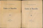 Contes  et nouvelles. 2 volumes. MONTCOURONNE Charles 