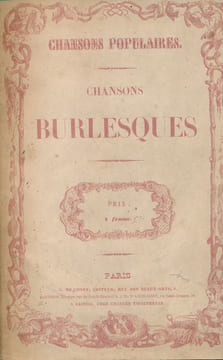 Chansons burlesques. COLLECTIF ] dont CATALAN Dentiste 