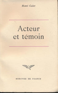 Acteur et témoin