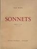 Sonnets. Séries I, II, III (1941 - 1947). BIHEL Jean 